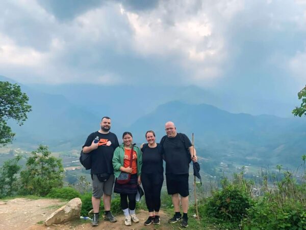 local guide and tourists