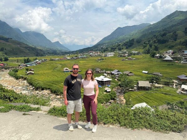 rice field in lao chai village